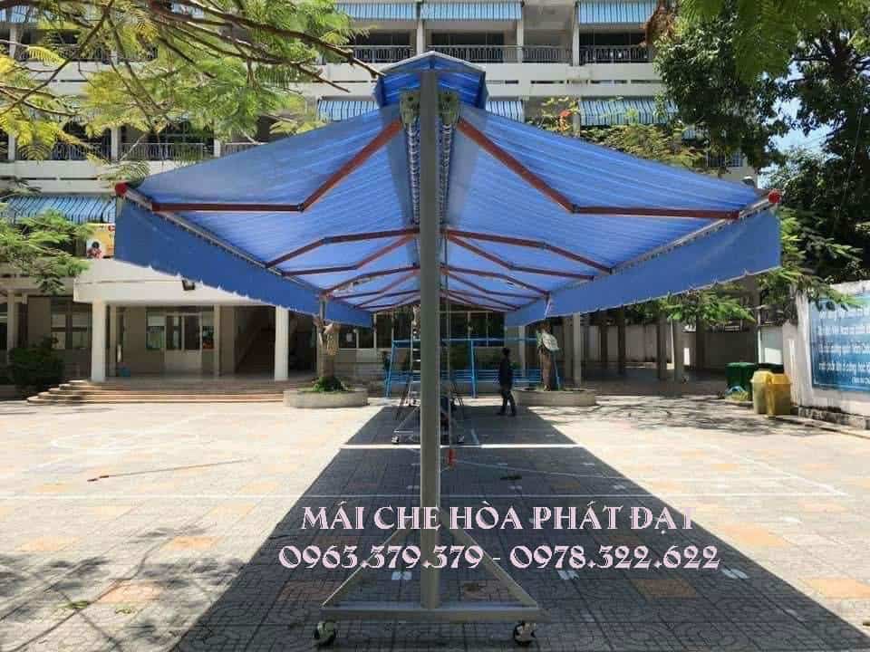 Mái xếp chữ A có bánh xe di động Mái xếp chữ A di động thông minh