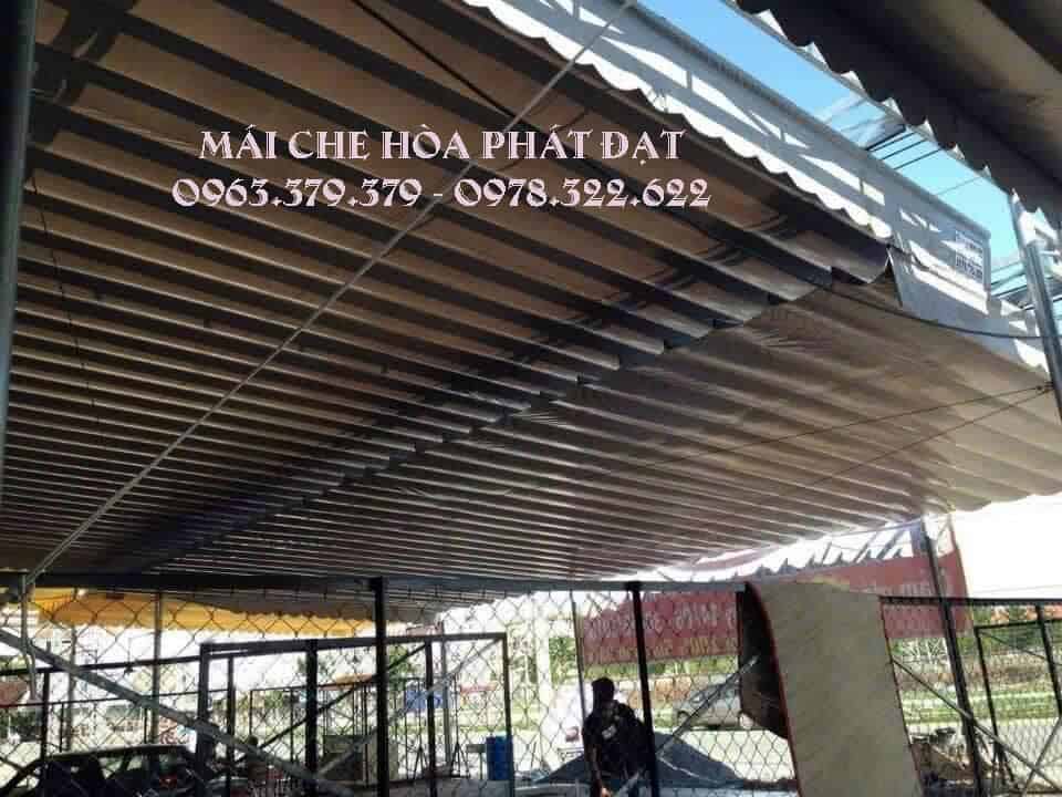 Mái xếp di động 2 tầng quán nhậu Mái xếp di động 2 tầng quán nhậu sang trọng