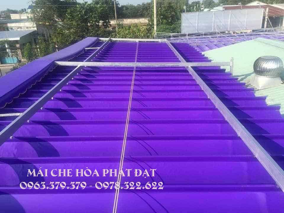 Mái xếp di động khung đơn Mái xếp di động khung đơn tiết kiệm diện tích
