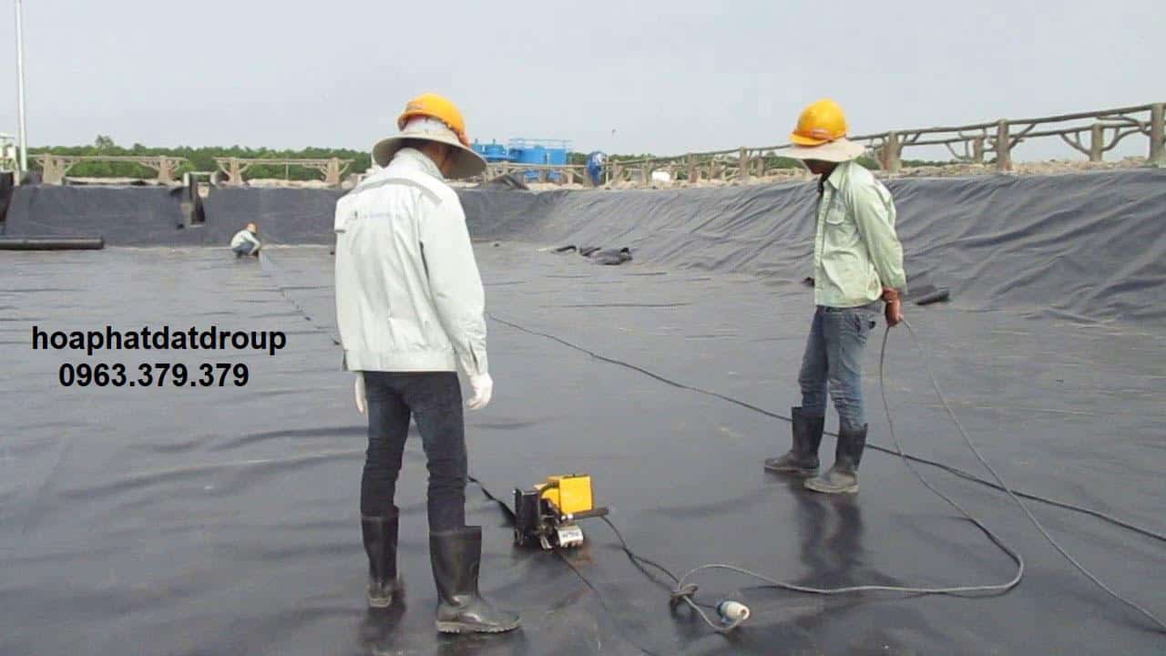 Màng chống thấm dùng làm bạt nuôi thủy sản màng chống thấm hdpe hòa phát đạt bạt nuôi thủy sản