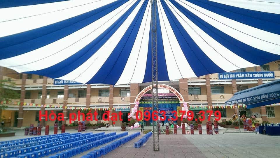 Dù che sự kiện khai trương Hòa Phát Đạt Khánh Hòa dù che sự kiện sân trường hòa phát đạt Khánh Hòa