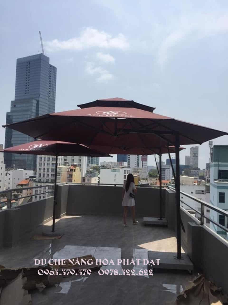 Thanh lý dù che nắng ngoài trời giá tốt