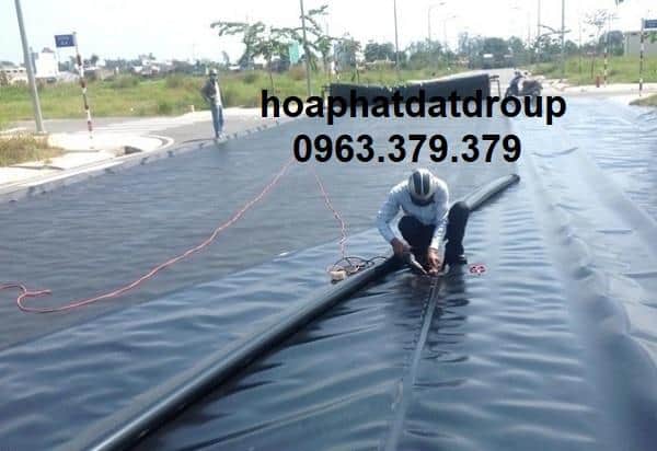 Thợ dán mí bạt màng chống thấm màng chống thấm hdpe hòa phát đạt bạt chống thấm giá rẻ