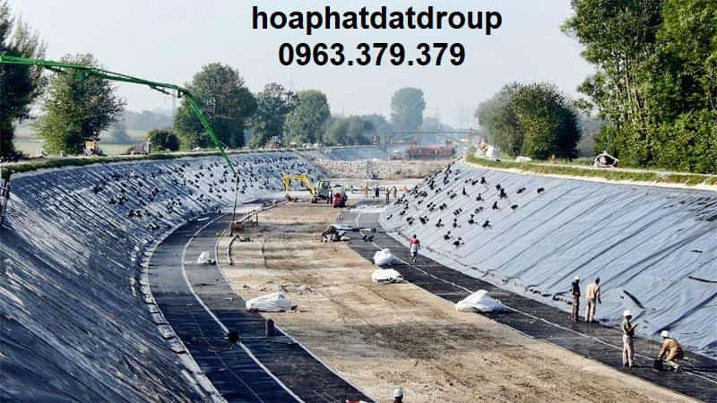 Kỹ thuật thi công màng chống thấm HDPE màng chống thấm hdpe hòa phát đạt thi công màng hdpe chuyên nghiệp