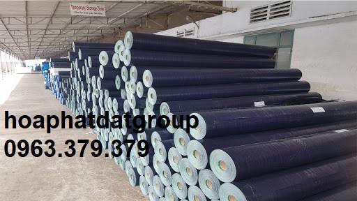 Trải màng HDPE thực tế tại công trình màng chống thấm hdpe hòa phát đạt thi công thực tế