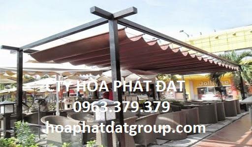 Cung cấp bạt mái che di động tại Phan Rang Gia công mái che di động công ty hòa phát đạt giá sỉ Phan Rang