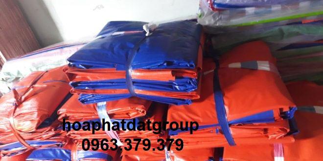 Bạt nhựa xanh cam Hòa Phát Đạt bạt nhựa xanh cam 2 da khổ 2m 4m 6m 8m