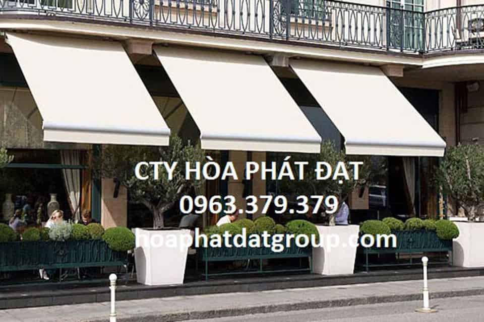 Mái hiên di động trước nhà Mái hiên di động che nắng trước hiên nhà