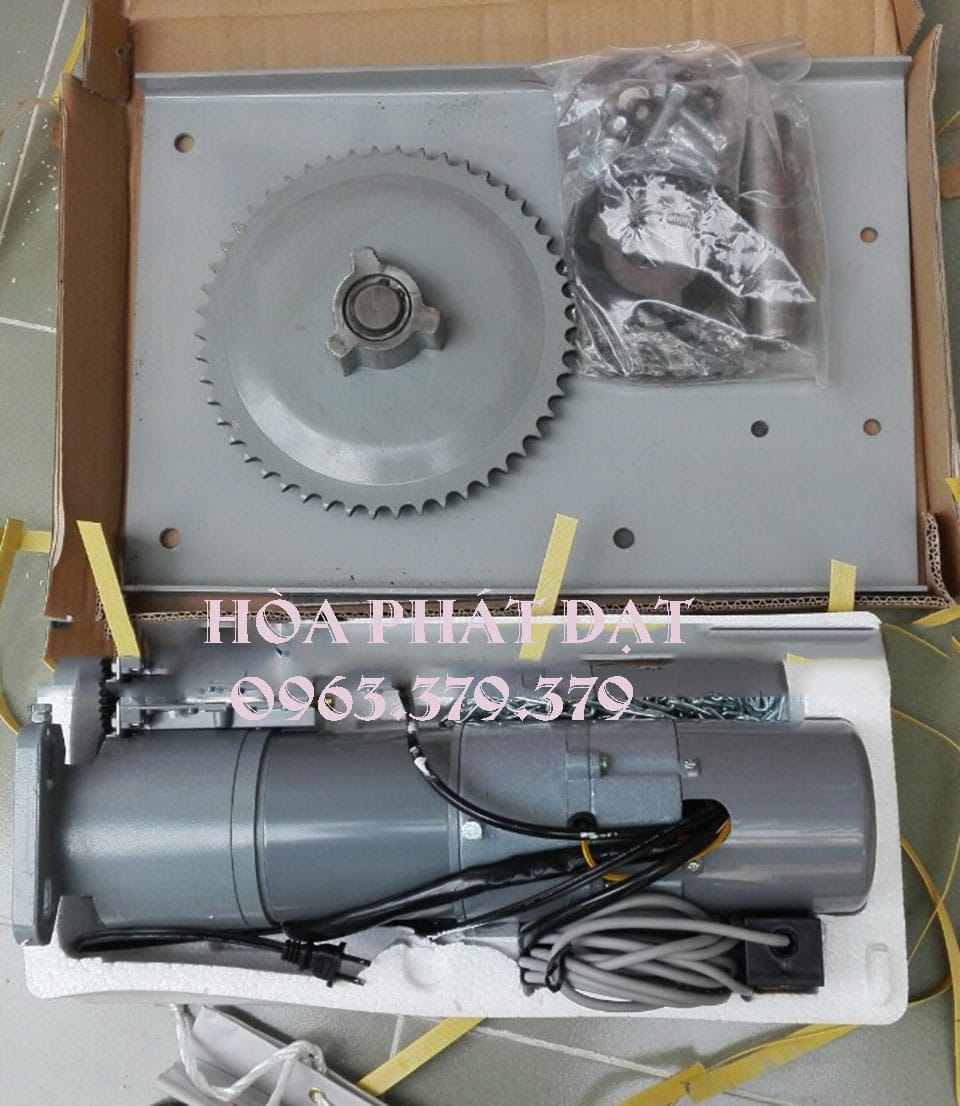 Motor mô tơ mái kéo bạt di động Hòa Phát Đạt bền đẹp