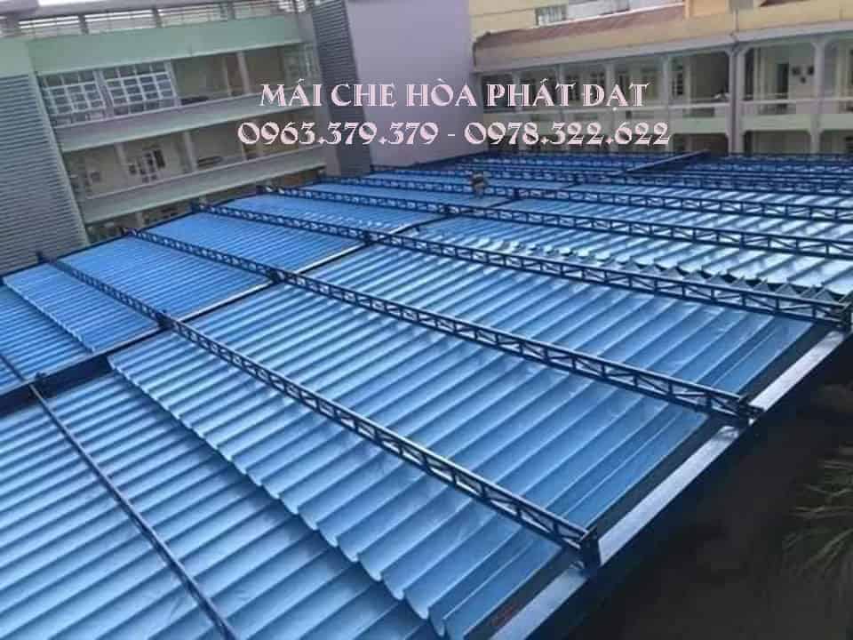 Mái xếp di động ngoài trời Chuyên thiết kế lắp đặt mái xếp di động ngoài trời giá rẻ