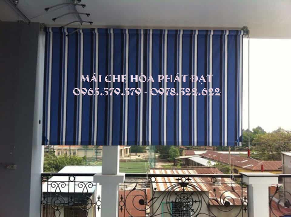 Bạt che ban công Tấm bạt che nắng ban công chung cư nhà phố