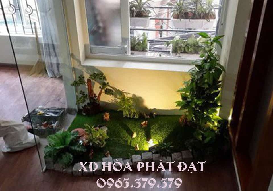 Mẫu tiểu cảnh trang trí nội thất trong nhà đẹp Tạo mẫu tiểu cảnh trong nhà siêu đẹp mắt thu hút tài lộc