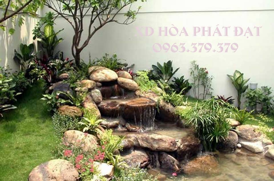 Bản phối cảnh mẫu thiết kế sân vườn tiểu cảnh Thiết kế mẫu tiểu cảnh sân vườn đẹp rực rỡ ngoài trời
