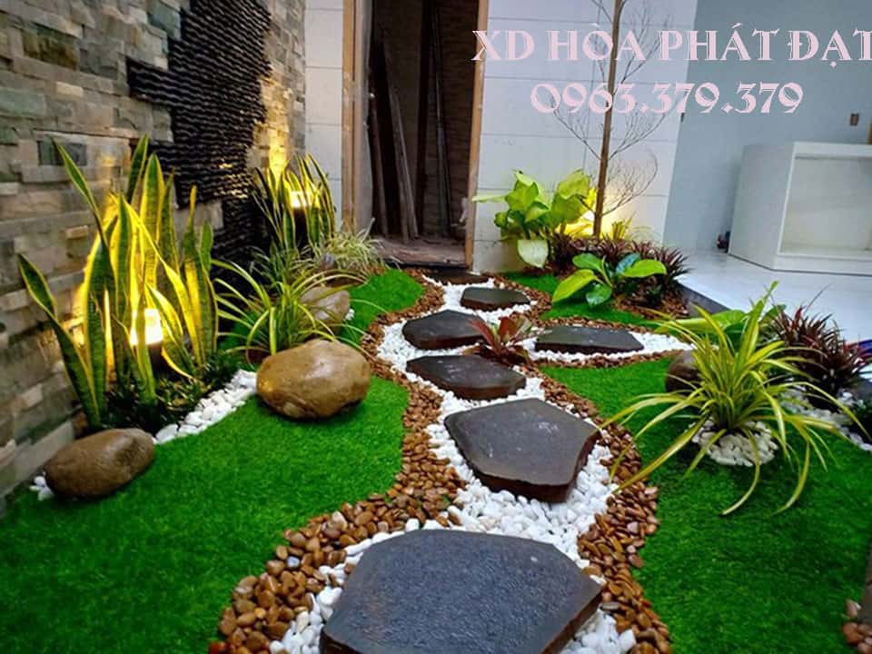 Mẫu sân vườn tiểu cảnh nhà đẹp đón vượng khí Thiết kế mẫu tiểu cảnh sân vườn nhà đẹp độc đáo sang trọng