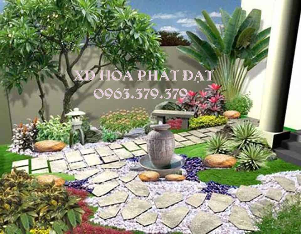 Các tiểu cảnh sân vườn mẫu đẹp được yêu thích Những tiểu cảnh sân vườn mẫu đẹp nhất