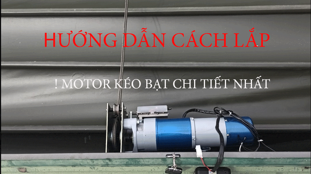 Bán sỉ lẻ motor mô tơ cuốn mái bạt xếp mái che di động tự động tại Long Khánh Cung cấp linh kiện hộp số motor điều khiển bạt mái hiên xếp thông minh tại Long Khánh