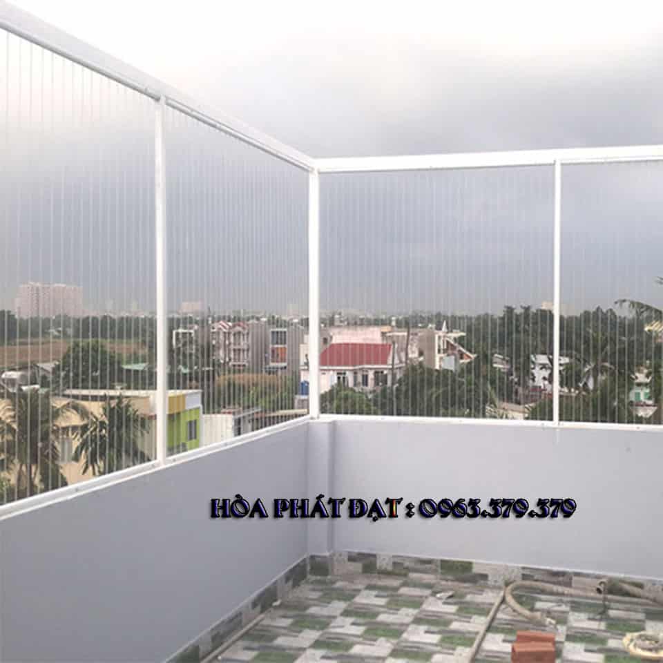 Lưới bảo vệ sân thượng Lắp lưới bảo vệ lan can sân thượng chắc chắn chống rơi rớt