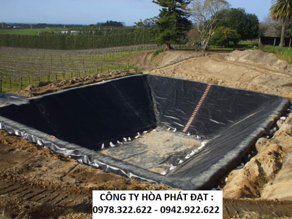 Cuộn Bạt Nhựa HDPE Màng Chống Thấm Nuôi Thủy Sản Tại Cư Jút Đắk Nông Cuộn bạt nhựa HDPE màng chống thấm lót đáy ao hồ nuôi cá, hầm chứa nước sinh hoạt ở Cư Jút, Đắk Nông