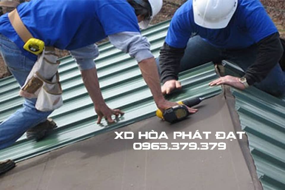Chuyên nhận thi công mái tôn dịch vụ chuyên nhận thi công mái tôn chuyên nghiệp giá rẻ
