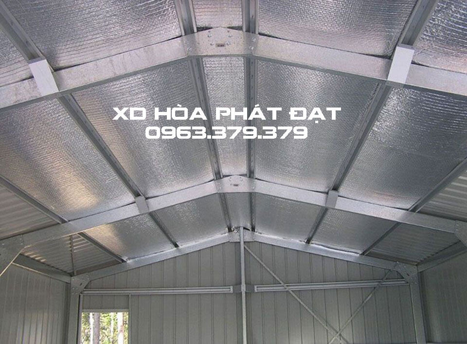 Làm mái tôn cách nhiệt thi công mái tôn cách nhiệt giá rẻ