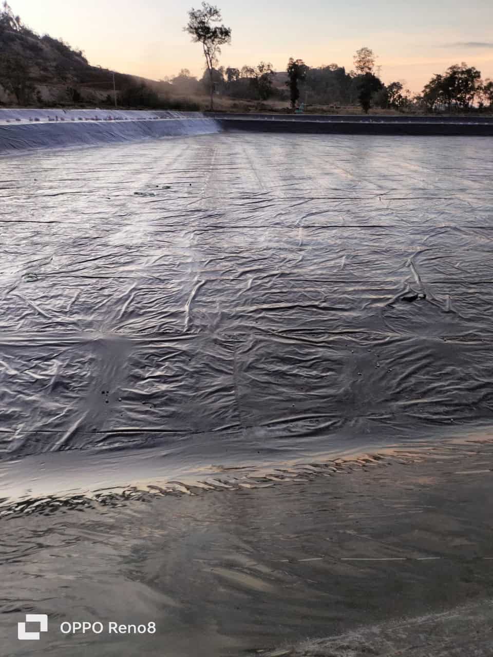 Sản xuất màng HDPE khổ lớn Dây chuyền sản xuất màng HDPE lót ao hồ khổ lớn 8m