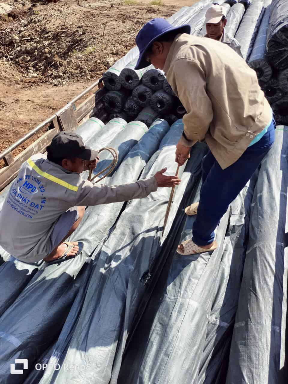 Máy hàn nhiệt bạt lót Máy hàn nhiệt chuyên dụng cho bạt lót hồ HDPE