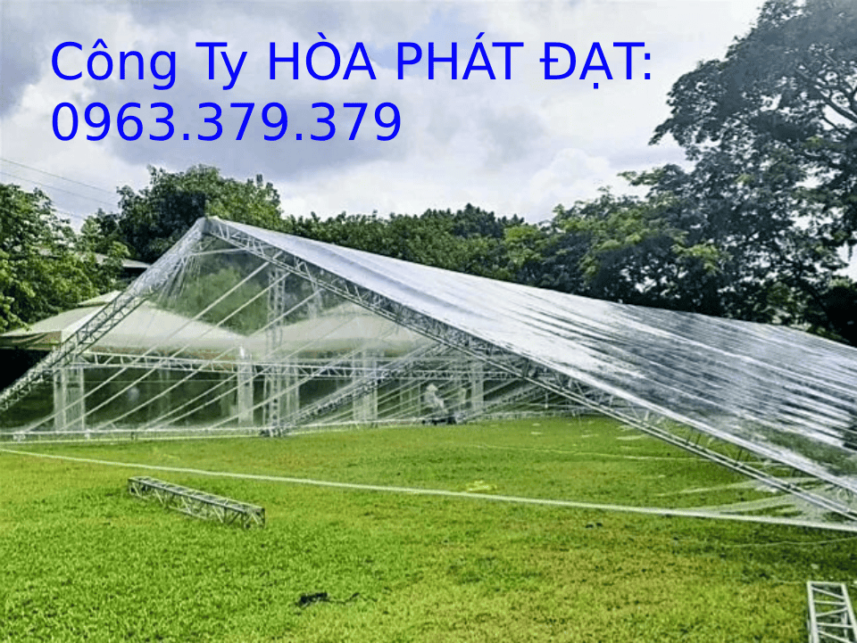 Bạt che trong suốt bảo vệ Lưới bạt nhựa che trong suốt bao che công trình