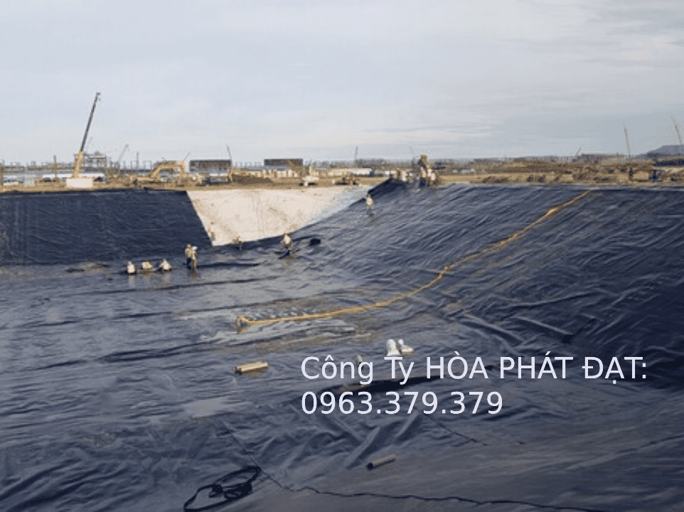 Màng chống thấm thương hiệu HDPE Màng chống thấm thương hiệu HDPE Hòa Phát Đạt bền đẹp