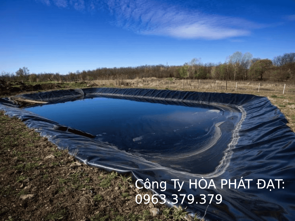 Bạt lót hồ giá siêu rẻ Bạt lót ao hồ PE HDPE giá rẻ tại kho