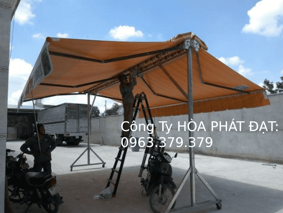Báo giá mái che chữ A di động Báo giá mái che chữ A di động