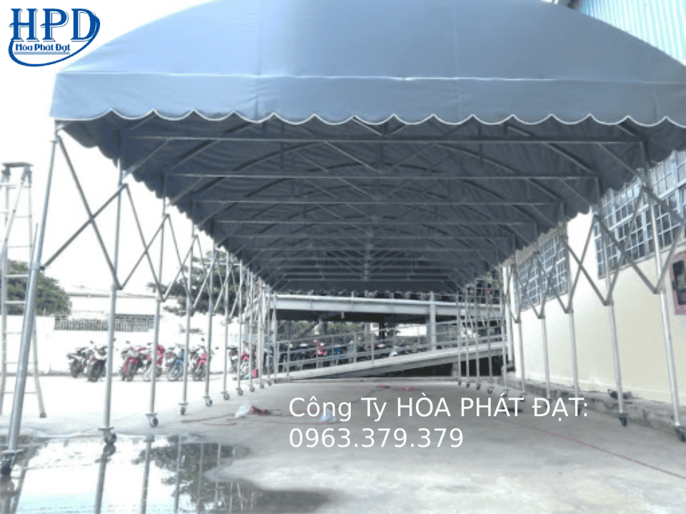 Nhà kho xưởng bằng bạt Hòa Phát Đạt Nhà kho xưởng bằng bạt thương hiệu Hòa Phát Đạt chất lượng cao giá rẻ