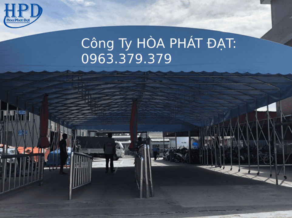 Nhà bạt đi động dẫn lối thương hiệu Hòa Phát Đạt Nhà bạt di động dẫn lối sự kiện Hòa Phát Đạt chất lượng cao