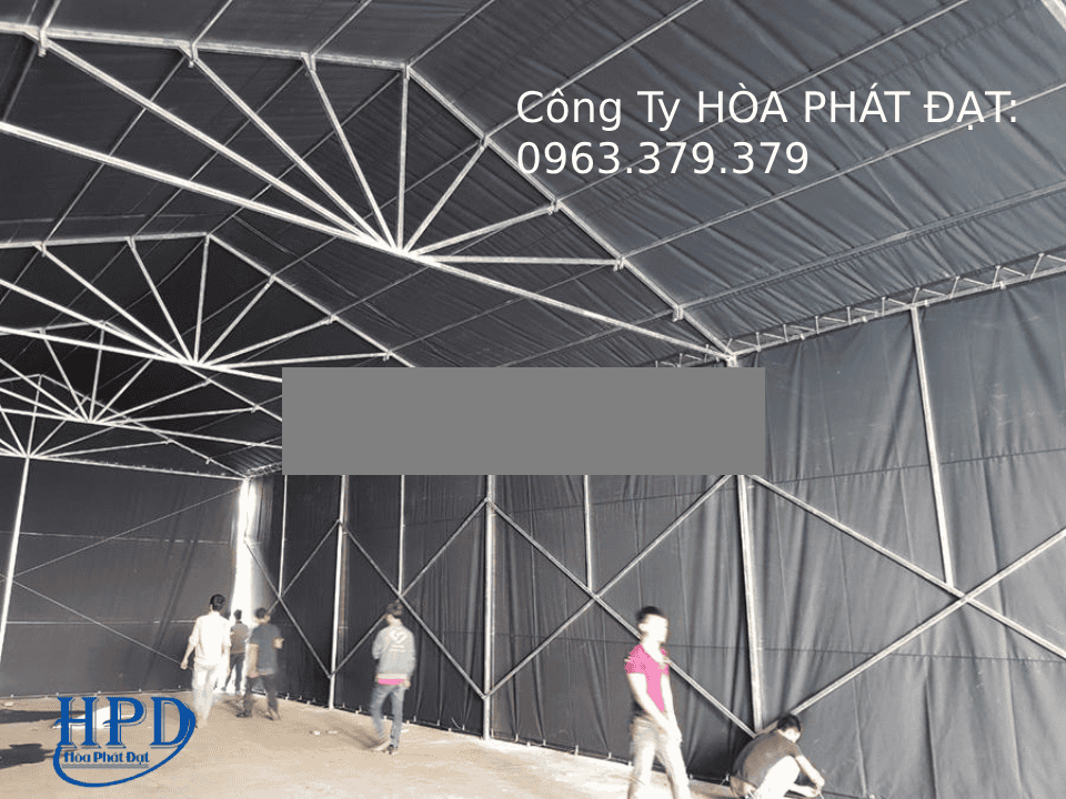 Nhà bạt di động giá rẻ, tiện lợi thương hiệu Hòa Phát Đạt Nhà bạt di động giá rẻ giao hàng toàn quốc Hòa Phát Đạt