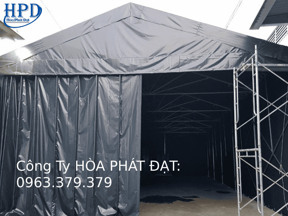 Nhà bạt di động giá rẻ, tiện lợi thương hiệu Hòa Phát Đạt Nhà bạt di động ứng dụng đa năng