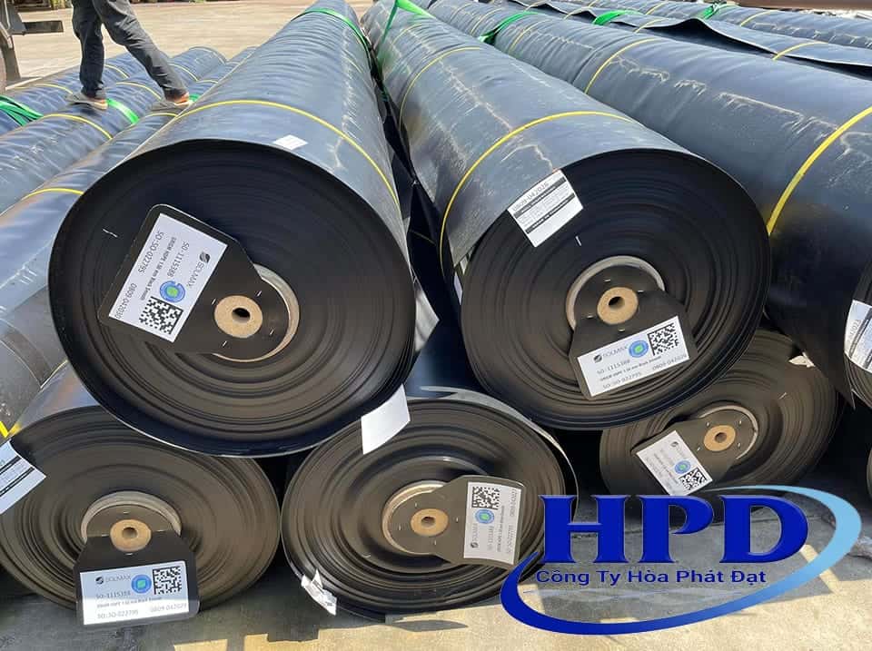 Hình ảnh bạt nhựa HDPE chống thấm khổ 3m Hình ảnh bạt nhựa HDPE chống thấm khổ 3m