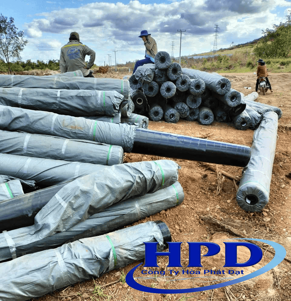 Màng chống thấm HDPE Hòa Phát Đạt Màng chống thấm HDPE Hòa Phát Đạt