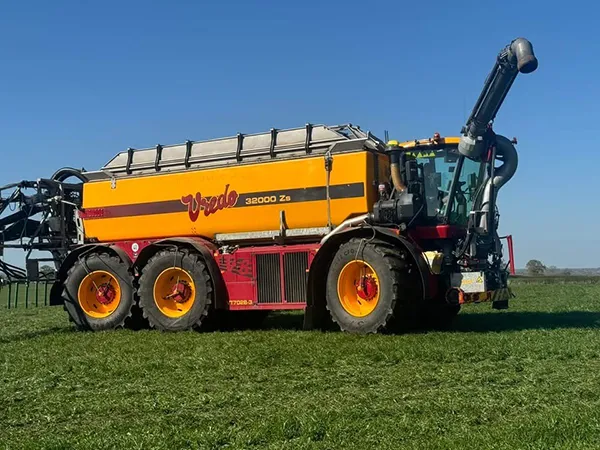 Our New Vredo Self-Propelled Slurry Trac is Now in Action!