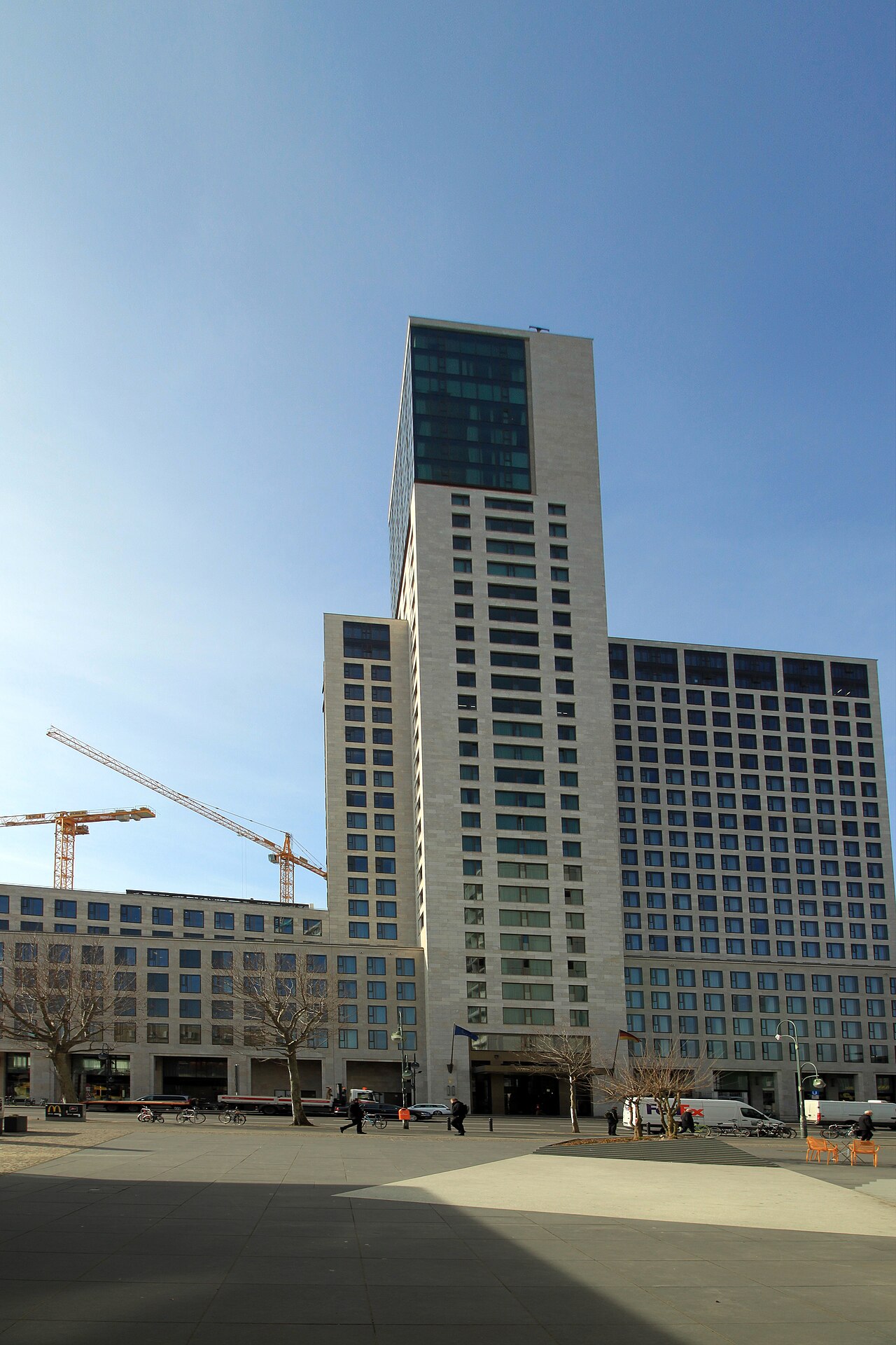 Exterior of Waldorf Astoria Berlin
