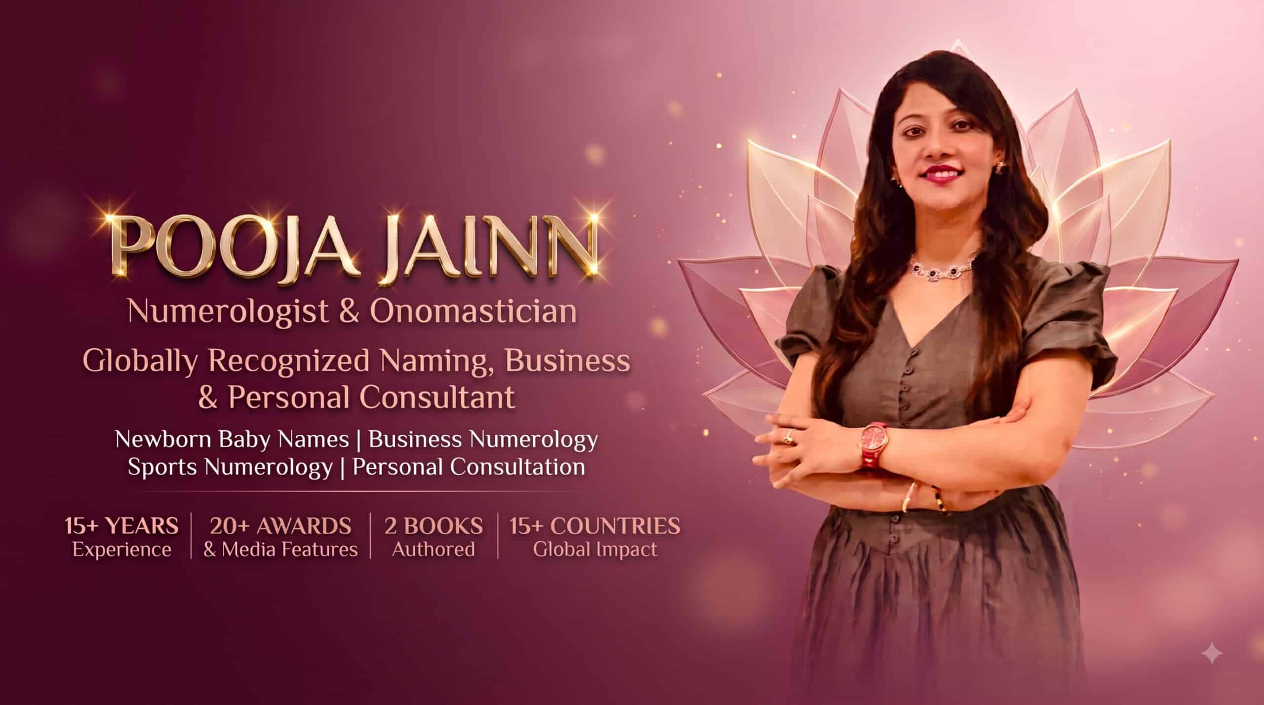 Numerology consultation with Pooja Jainn, Digits N Destini