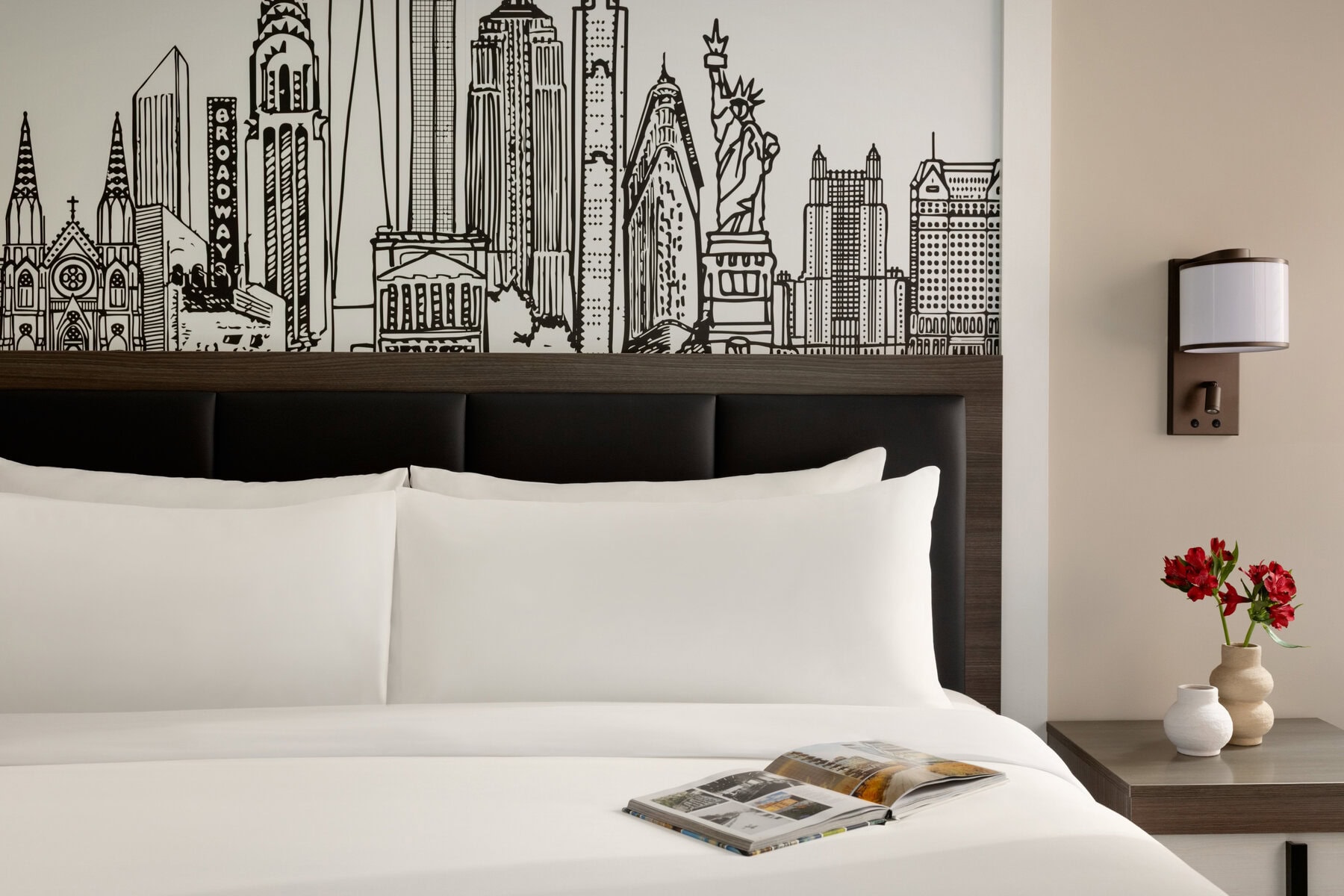 King guest room at Crowne Plaza Manhattan Times Square in New York