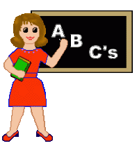 image of teacher at the chalkboard