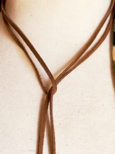 leather lariat, two oaks farmstead