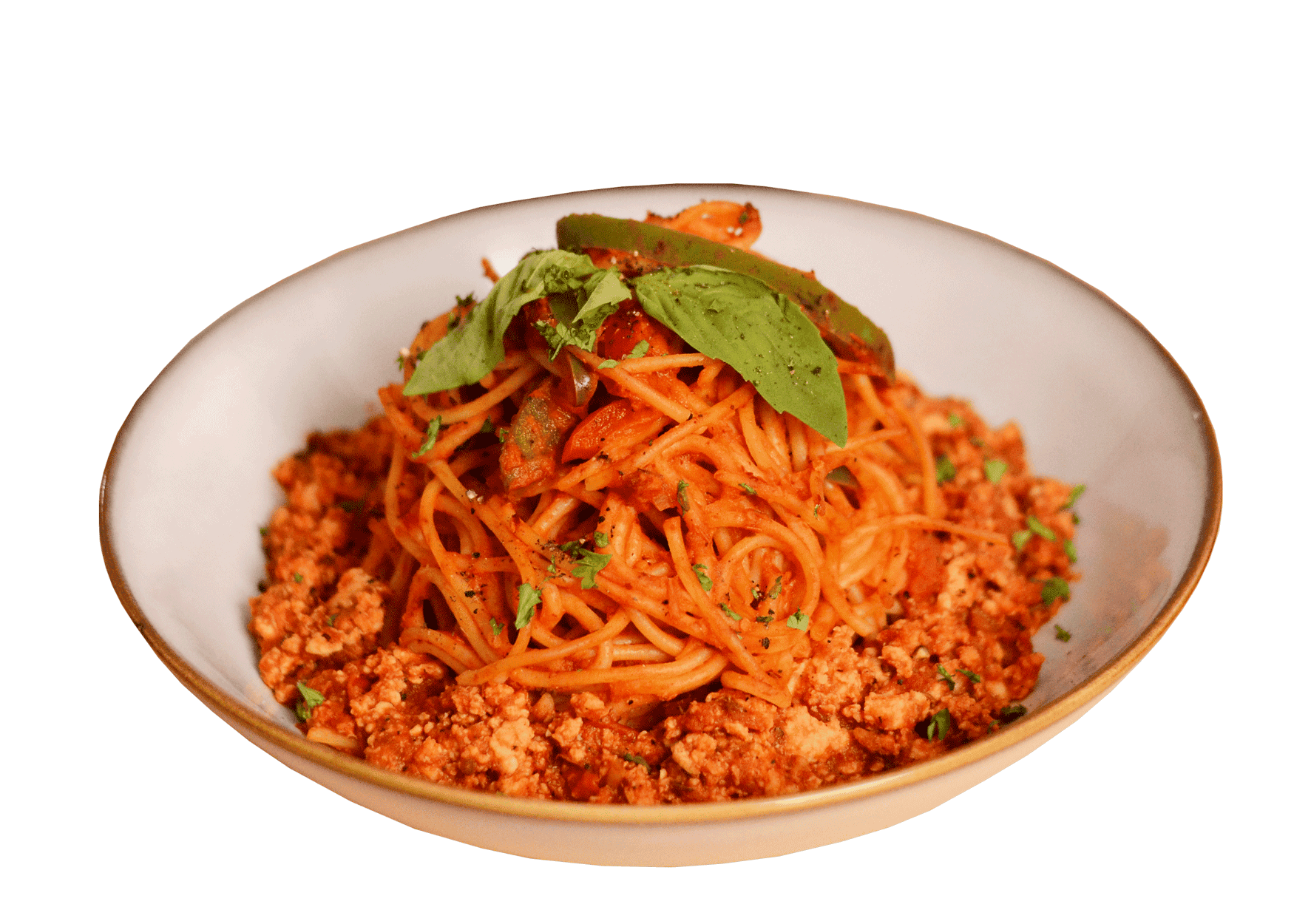 idocatering italian arrabbiata paste served on white plate 