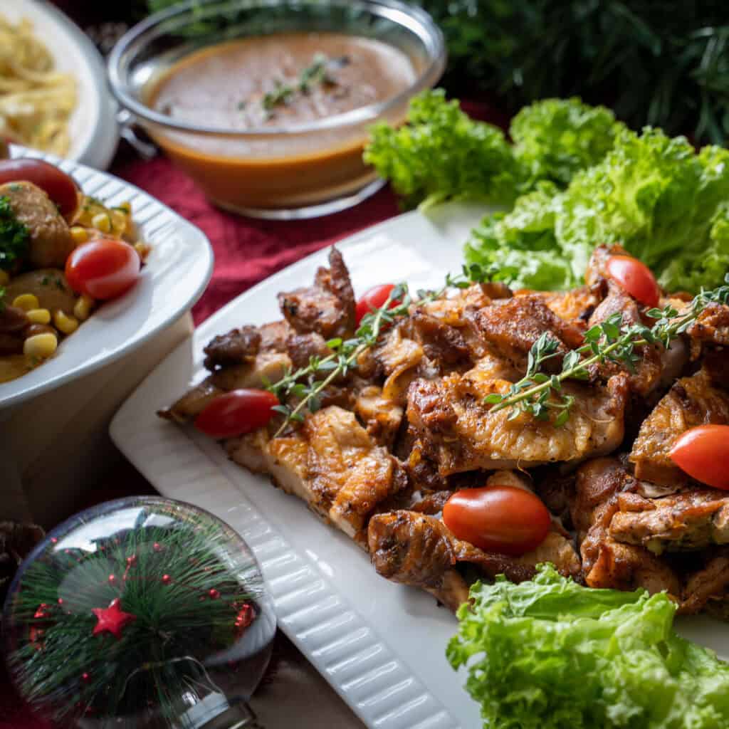 christmas chicken