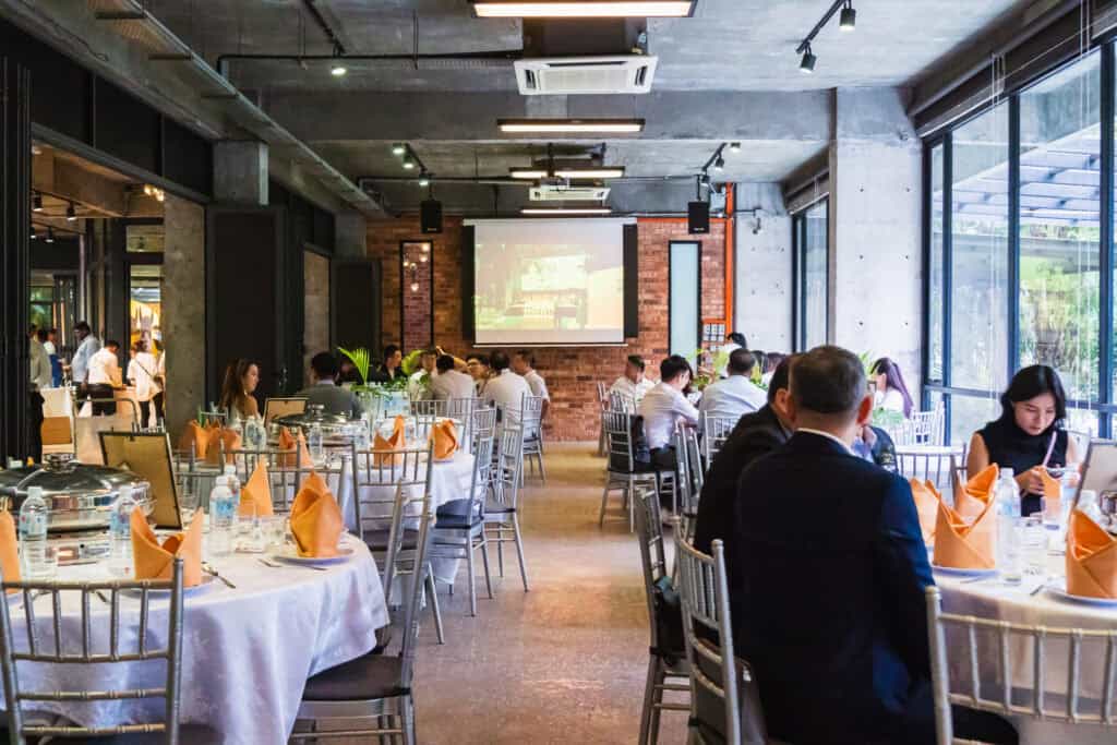 Buffet food catering for private event launching by iDo Catering 7