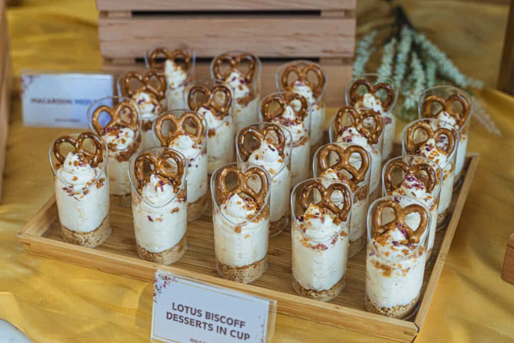 Desserts for a wedding buffet catering by iDo Catering  2