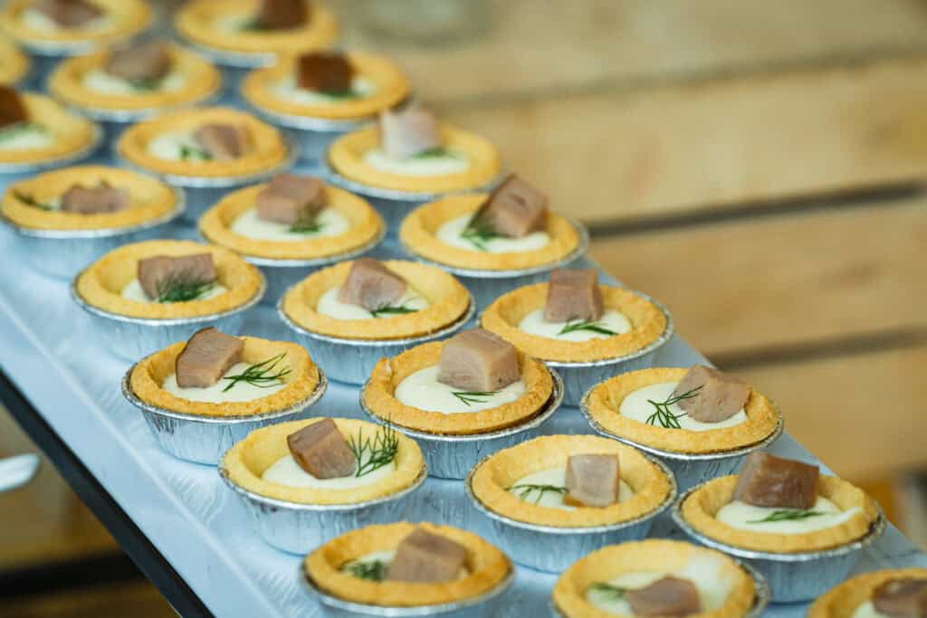 Desserts for a wedding buffet catering by iDo Catering  1