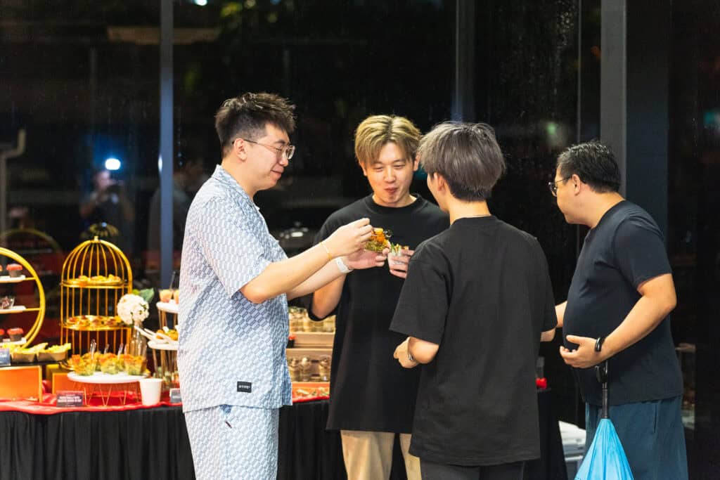 Guest KOLs enjoying catering by iDoCatering
