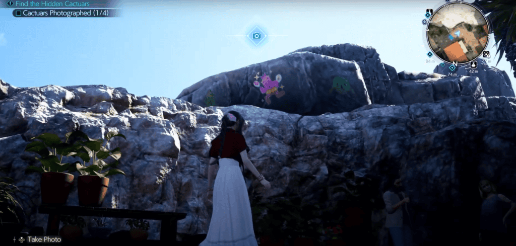 aerith finds cactua