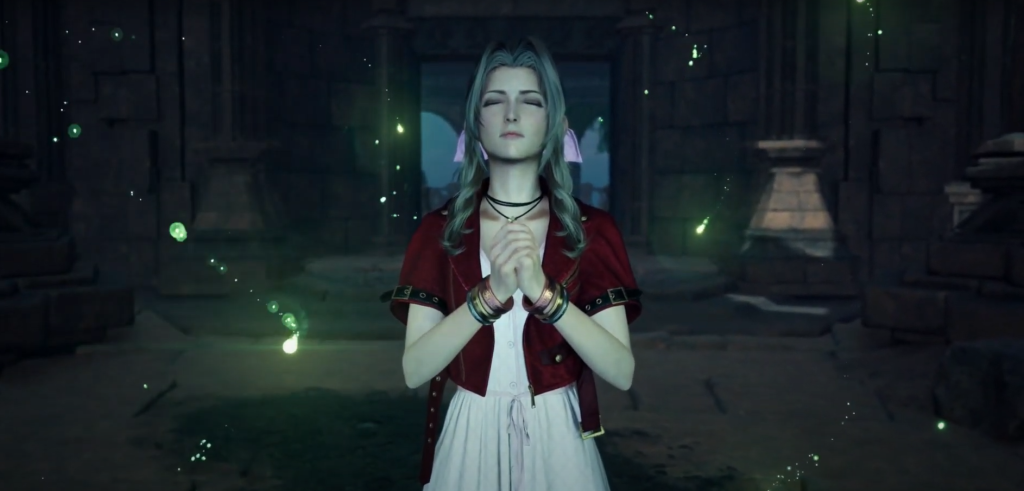 aerith praying